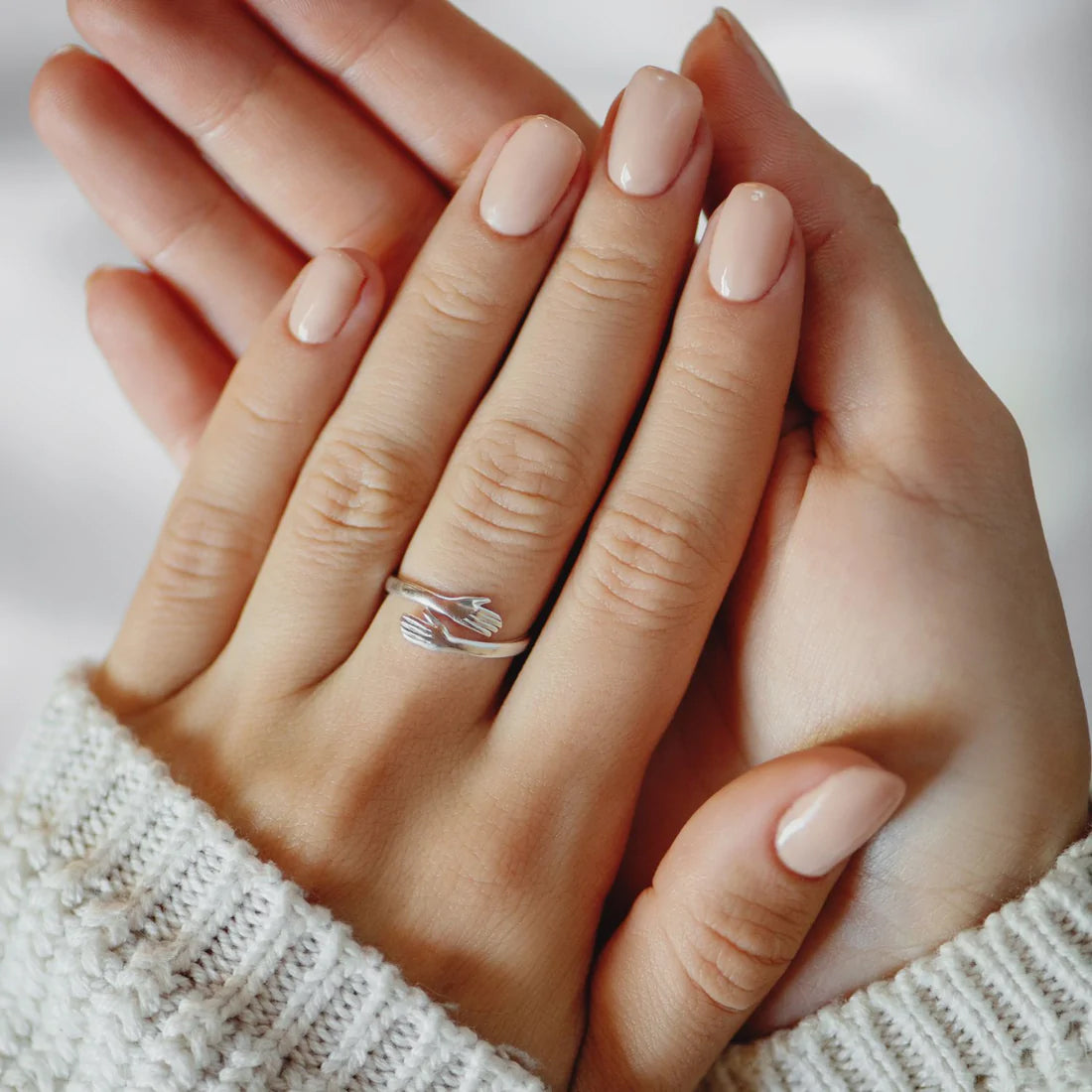 Anillo "Abrazo Eterno" con Tarjeta dedicada - OFERTA 2x1